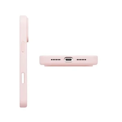 Uniq Hybrid Lino MagSafe Case for iPhone 18 Pro - Pale Rose